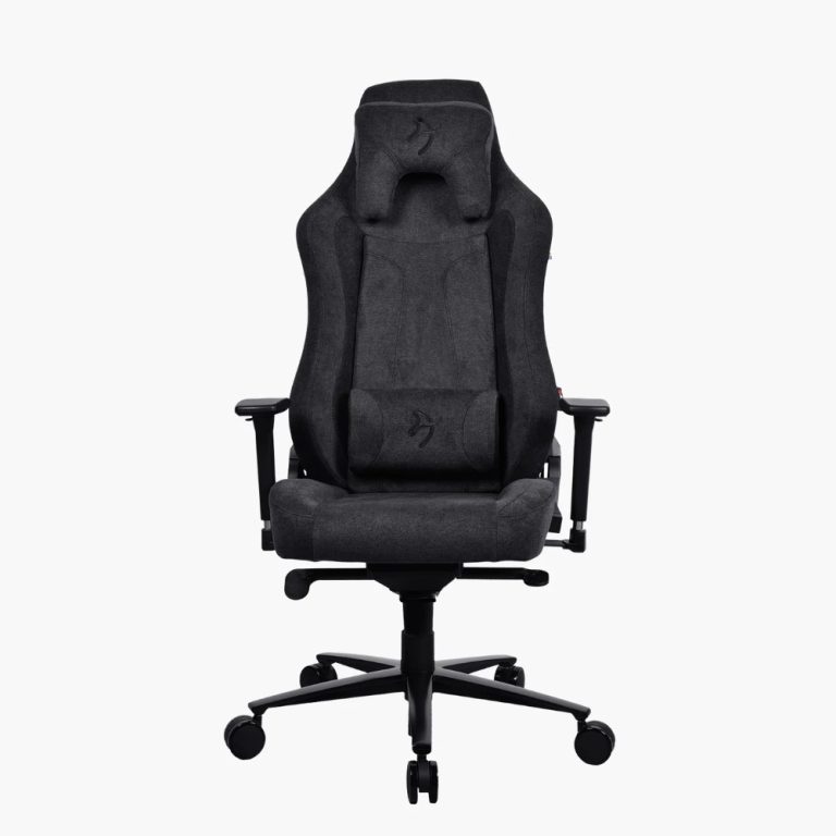 Arozzi Vernazza Soft Fabric Gaming Chair Pure Black