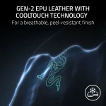 Razer Iskur V2 NewGen Black Ergonomic Gaming Chair – HyperFlex™ Lumbar Support, 4D Armrests, CoolTouch™ EPU Leather