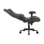 Cougar Defensor S Ergonomic Gaming Chair – Army Green, Adaptive Lumbar Support, 4D Armrests, Magnetic Head Pillow & Premium PVC Leather