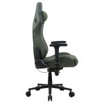 Cougar Defensor S Ergonomic Gaming Chair – Army Green, Adaptive Lumbar Support, 4D Armrests, Magnetic Head Pillow & Premium PVC Leather