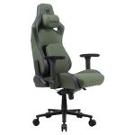 Cougar Defensor S Ergonomic Gaming Chair – Army Green, Adaptive Lumbar Support, 4D Armrests, Magnetic Head Pillow & Premium PVC Leather