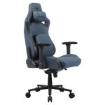 Cougar Defensor S Ergonomic Gaming Chair – Navy Blue, Adaptive Lumbar Support, 4D Armrests, Magnetic Head Pillow & Premium PVC Leather