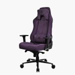 Arozzi Vernazza Soft Fabric Gaming Chair Purple