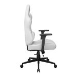 Cougar Pryme Premium Ergonomic Gaming Chair – PVC Leather Adjustable Seat Depth, Head & Lumbar Pillow – White