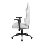 Cougar Pryme Premium Ergonomic Gaming Chair – PVC Leather Adjustable Seat Depth, Head & Lumbar Pillow – White