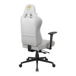 Cougar Pryme Premium Ergonomic Gaming Chair – PVC Leather Adjustable Seat Depth, Head & Lumbar Pillow – White
