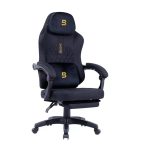 Boost Surge Pro with Footrest Gaming Chair Black