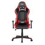 MXG GCH-01 Large Diamond Quilted PU with Headrest and Lumbar Support Gaming Chair Red/Black
