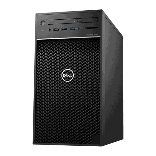 Dell Precision 3630 MT - Intel Core i7-8700 (2.90 GHz) 6C - 16GB DDR4 - 1x 256GB SSD - Integrated Graphics - Windows 11 Professional