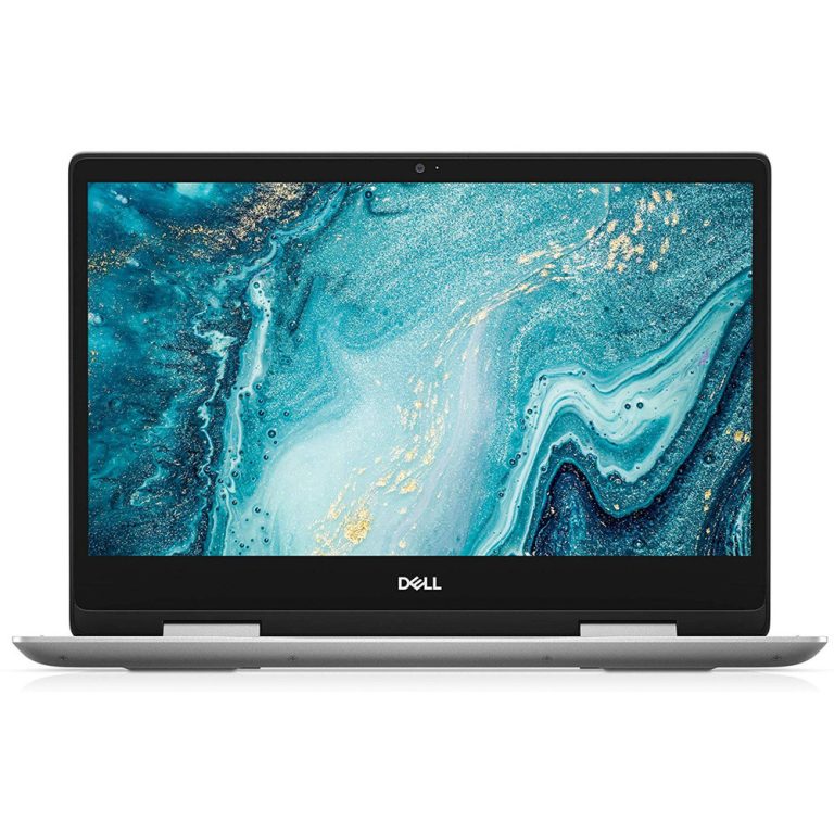 Dell Inspiron 14 5491 2-in-1 10th Gen Intel Core i5-10210U Processor 8GB RAM 256 GB SSD Intel UHD 620 GC 14″ Touchscreen Display (Silver,Used) (1 Month Warranty)