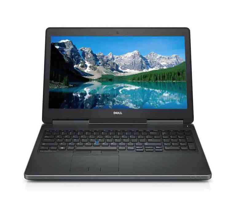 Dell Precision 7510 Mobile Workstation 6th Gen Intel Core i7-6820HQ Processor 8GB RAM 256GB SSD NVIDIA Quadro M2000M 4GB Graphics Card 15.6″ Display W10 (Used,Black) (1 Month Warranty)