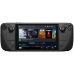 Valve Steam Deck OLED Handheld Gaming Console, 512GB SSD, 16GB RAM, 7.4", 90Hz, 1280x800px, SteamOS 3.0, Black