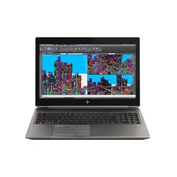 HP Zbook 15 G5 Workstation 8th Gen Intel Core i7-8850H Processor 32GB RAM 512GB SSD NVIDIA Quadro P1000 GDDR5 4GB 15.6″ Display (Used,Silver) (1 Month Warranty)