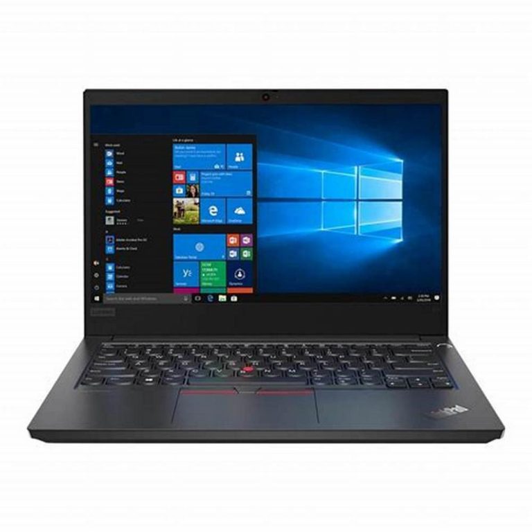 Lenovo ThinkPad E480 7th Gen Intel Core i5-7200U Processor 8GB RAM 256GB SSD Intel HD 620 Graphics 14″ Full HD Display W10 (Used,Black) (1 Month Warranty)
