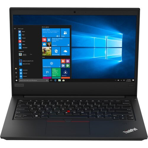 Lenovo ThinkPad E490 8th Gen Intel Core i5-8265U Processor 8GB RAM 256GB SSD Intel UHD 620 Graphics 14″ FHD Display W10 (Black,Used) (1 Month Warranty)