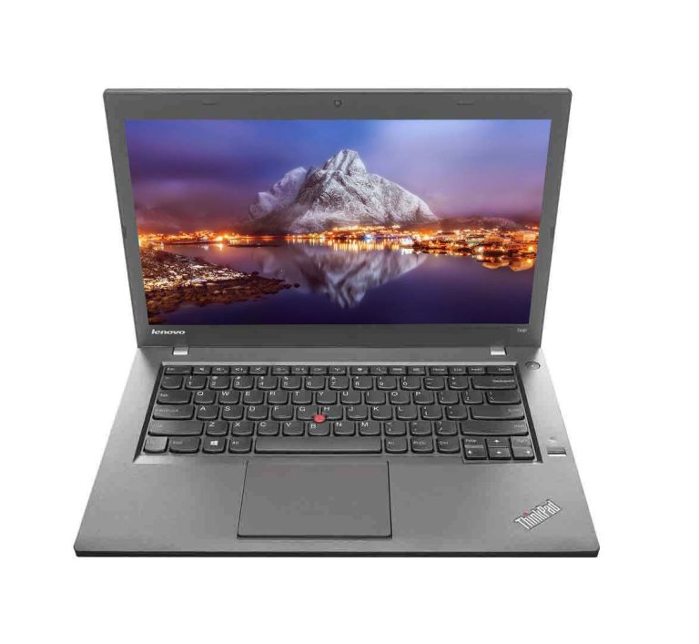 Lenovo ThinkPad T440 4th Gen Intel Core i7-4600U Processor 8GB RAM 256GB SSD Intel HD 4400 Graphics 14″ Display W10 (Used,Black) (1 Month Warranty)