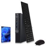 Dell OptiPlex Tiny Desktop PC | Intel Core i5-9th Gen 2.2GHz | 8GB RAM | 256GB SSD | KB & Mouse | Wi-Fi | Win11