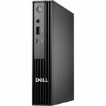 Dell - Pro Micro QCM1250 Desktop Computer - Intel Core Ultra 7 265T - 16 GB - 512 GB SSD - Micro PC - Intel Chip - Windows - Black