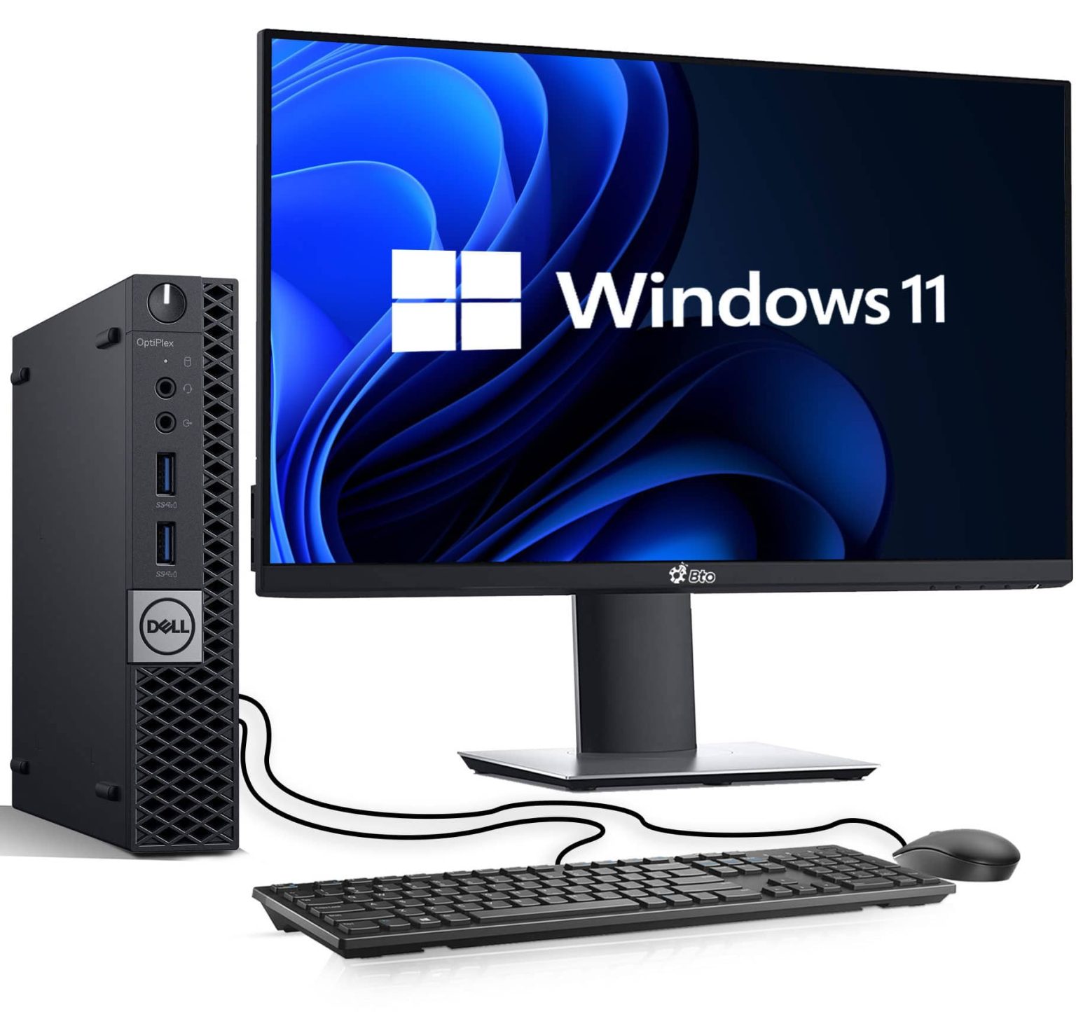 Bundle - Dell - 3040 Micro Office PC OptiPlex Desktop PC- Intel i5-6th ...