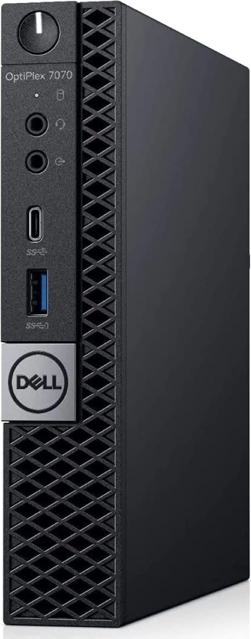 Dell OptiPlex 7070 Micro Desktop - Intel Core i5-9500T - 8GB Memory - 256GB SSD - Black
