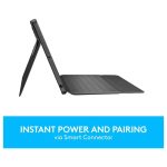 Logitech Rugged Folio iPad 7th 8th and 9th Generation Protective Keyboard, Smart Connector, Spill-Proof Keyboard - Image 3