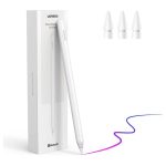 UGREEN Wireless Charging Smart Stylus Pen for iPad, Magnetic Wireless Charging, 9 Hours Battery Life, 1.5 Hours Charging Time, Tilt Function, Full-Screen Palm Rejection, LP653 15910