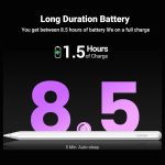 UGREEN Wireless Charging Smart Stylus Pen for iPad, Magnetic Wireless Charging, 9 Hours Battery Life, 1.5 Hours Charging Time, Tilt Function, Full-Screen Palm Rejection, LP653 15910 - Image 2